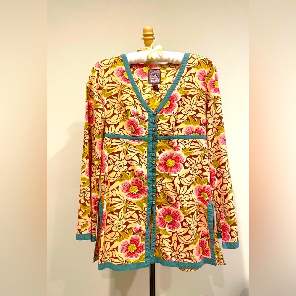 Lucky Brand Women’s Floral Long-Sleeved Top (s)